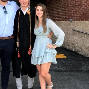 Pastel Green Flowy Dress